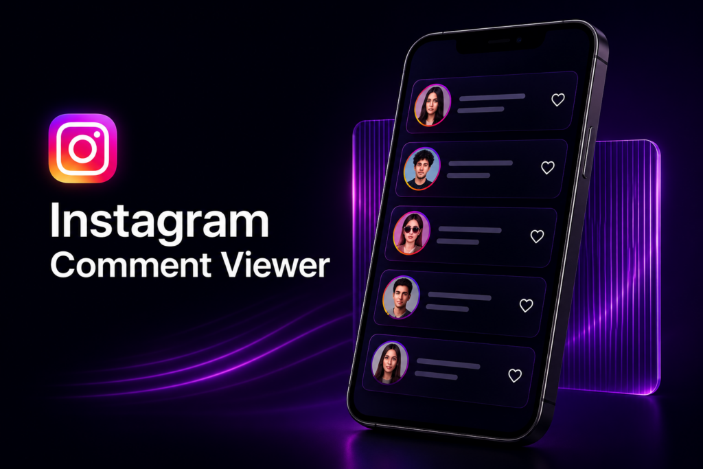 Instagram comments viewer